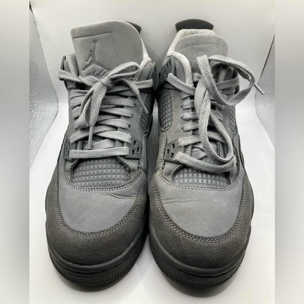 Nike Air Jordan 4 IV Shoes Retro SE GS Wet Cement Sneakers Cements Brick RARE - Picture 5 of 12